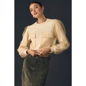 Anthropologie Utility pocket pullover women's size M